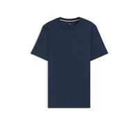 BOSS Cotton-jersey T-shirt with logo detail - Style Thompson 01, 50468347 Dark Blue S