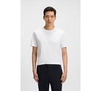 Boss Men's HBB Thompson Tonal Logo T-Shirt Medium White