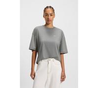 BOSS Cotton-jersey T-shirt with logo graphics - Style C_Eboyfriend_5, 50545498 Grey S