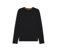 BOSS Cotton-jersey T-shirt with logo patch - Style Tacks, 50512111 Black M