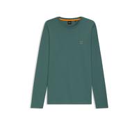BOSS Cotton-jersey T-shirt with logo patch - Style Tacks, 50512111 Green XXXL