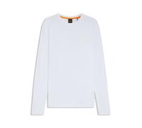 BOSS Cotton-jersey T-shirt with logo patch - Style Tacks, 50512111 White L