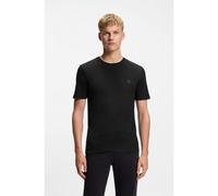 BOSS Cotton-jersey T-shirt with logo patch - Style Tales, 50508584 Black 5XL
