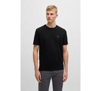 BOSS Mens Relaxed Fit Tales T-Shirt - Colour: 001 Black - Size: Medium