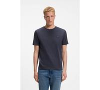 BOSS Cotton-jersey T-shirt with logo patch - Style Tales, 50508584 Dark Blue XXL