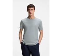 BOSS Tales Tonal Logo Relaxed Fit T-shirt, Grey, Size 3Xl, Men Grey
