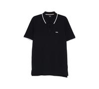 BOSS cotton-piqué polo shirt with contrast tipping - Blue S-M-L-XL-XXL-3XL