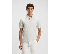 BOSS Cotton-piqué polo shirt with logo print - Style Prime, 50507813 Light Blue XXL