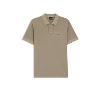 BOSS Cotton-piqué polo shirt with logo print - Style Prime, 50507813 Light Brown XXL