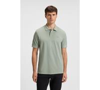 BOSS Cotton-piqué polo shirt with logo print - Style Prime, 50507813 Light Green S