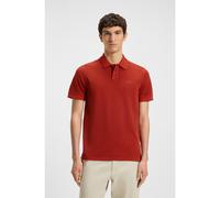 BOSS Cotton-piqué polo shirt with logo print - Style Prime, 50507813 Red S