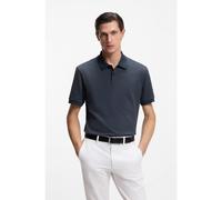 BOSS Cotton polo shirt with bubble structure - Style H-Parlay 102, 50555172 Dark Blue S