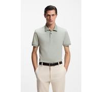 BOSS Cotton polo shirt with bubble structure - Style H-Parlay 102, 50555172 Light Green M