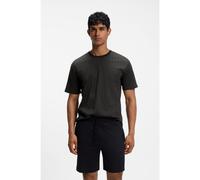 BOSS Cotton pyjama set with all-over print T-shirt - Style Relax Short Set, 50540613 Black M