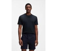 BOSS Cotton pyjama set with all-over print T-shirt - Style Relax Short Set, 50540613 Dark Blue L