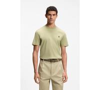 BOSS Cotton T-shirt - Style C-Taut 01, 50555844 Light Green XXL