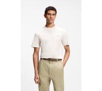 BOSS Cotton T-shirt - Style C-Taut 01, 50555844 Natural M