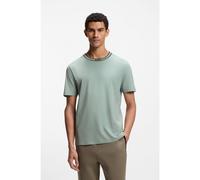 BOSS Cotton T-shirt with logo crew neck - Style Tee 5, 50554862 Light Green S