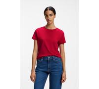 BOSS Cotton T-shirt with tonal chest logo - Style C_Esogo_1, 50506973 Red S
