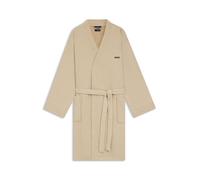 BOSS Cotton-terry dressing gown with quick-dry inner - Style BLINEA Beige Bath robe L, KIM-BLINEA Beige M