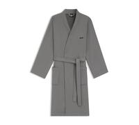 BOSS Cotton-terry dressing gown with quick-dry inner - Style BLINEA Beige Bath robe L, KIM-BLINEA Grey XL