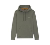 BOSS Cotton-terry Hoodie With Logo Patch