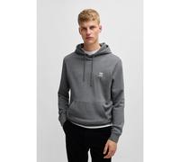 BOSS Cotton-terry hoodie with logo patch - Style Wetalk, 50509314 Grey XL