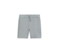 BOSS Cotton-terry shorts with logo patch - Style Sewalk, 50511726 Light Grey L