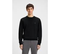 BOSS Cotton-terry sweatshirt with logo patch - Style Westart, 50509323 Black M