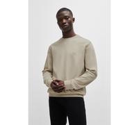 BOSS Cotton-terry sweatshirt with logo patch - Style Westart, 50509323 Light Beige 5XL