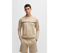 BOSS for man. 50535780 Authentic beige sweatshirt (M), Casual, Cotton