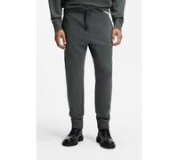 BOSS Cotton-terry tracksuit bottoms with logo detail - Style SeChup, 50533392 Dark Green XXL