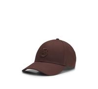 BOSS Mens Zed-B-Icon Cotton-Twill Cap with Embroidered Double B Monogram