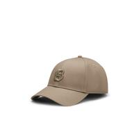 BOSS Cotton-twill cap with embroidered Double B monogram - Style Zed-B-Icon, 50533299 Light Brown pcs.
