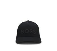 BOSS Cap Aus Baumwoll-Twill Mit Logo-Stickerei Black