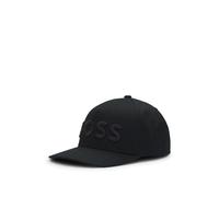 BOSS Cotton-twill cap with embroidered logo - Style Sevile, 50536482 Black pcs.