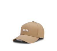 BOSS Cotton-twill cap with embroidered logo - Style Zed, 50495121 Beige pcs.