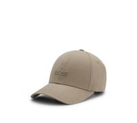 BOSS Cotton-twill cap with embroidered logo - Style Zed, 50495121 Light Brown pcs.