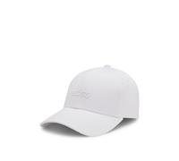 BOSS Cotton-twill cap with embroidered logo - Style Zed, 50495121 White pcs.