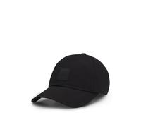 BOSS Cotton-twill cap with logo patch - Style Derrel-PL, 50535555 Black pcs.