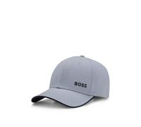 BOSS Cotton-twill cap with logo print - Style Cap-Bold, 50519219 Dark Grey pcs.