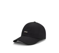 BOSS Cotton-twill cap with metal logo - Style Ari-ME, 50533367 Black pcs.