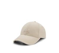BOSS Cotton-twill cap with tonal embroidered logo - Style Ari, 50519889 Light Beige pcs.