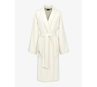 Boss Cream Almond Flowers Logo-embroidered Cotton Bath Robe L