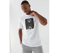 BOSS Creature Graphic Relaxed Fit T-Shirt, White, Size 2Xl, Men White