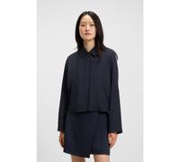 BOSS Crepe blazer with concealed closure - Style Jandera, 50542011 Dark Blue 8