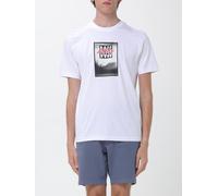 Boss Crew Neck Pure Cotton T-shirt with Printed Front Logo - Size: L - male
