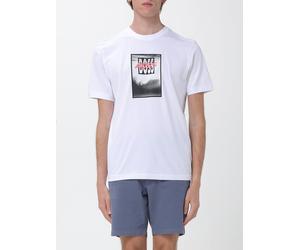 Boss Crew Neck Pure Cotton T-shirt with Printed Front Logo - Size: M - male