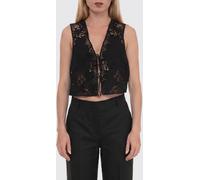 Boss Crochet Ramie Vest - Size: 40 - female