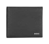 Boss Crosstown Bi-Fold Leather Wallet - Navy - One Size - Navy - 100% Mixed